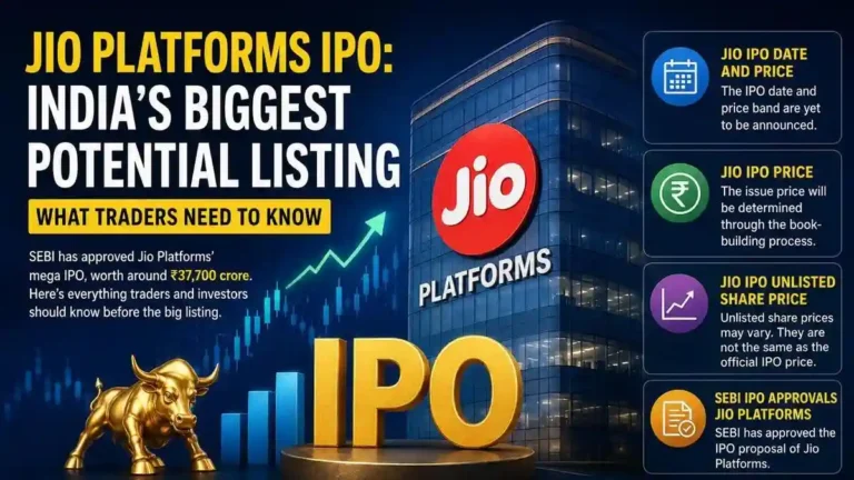 Jio Platforms IPO: India’s Biggest Potential Listing — What Traders Need to Know